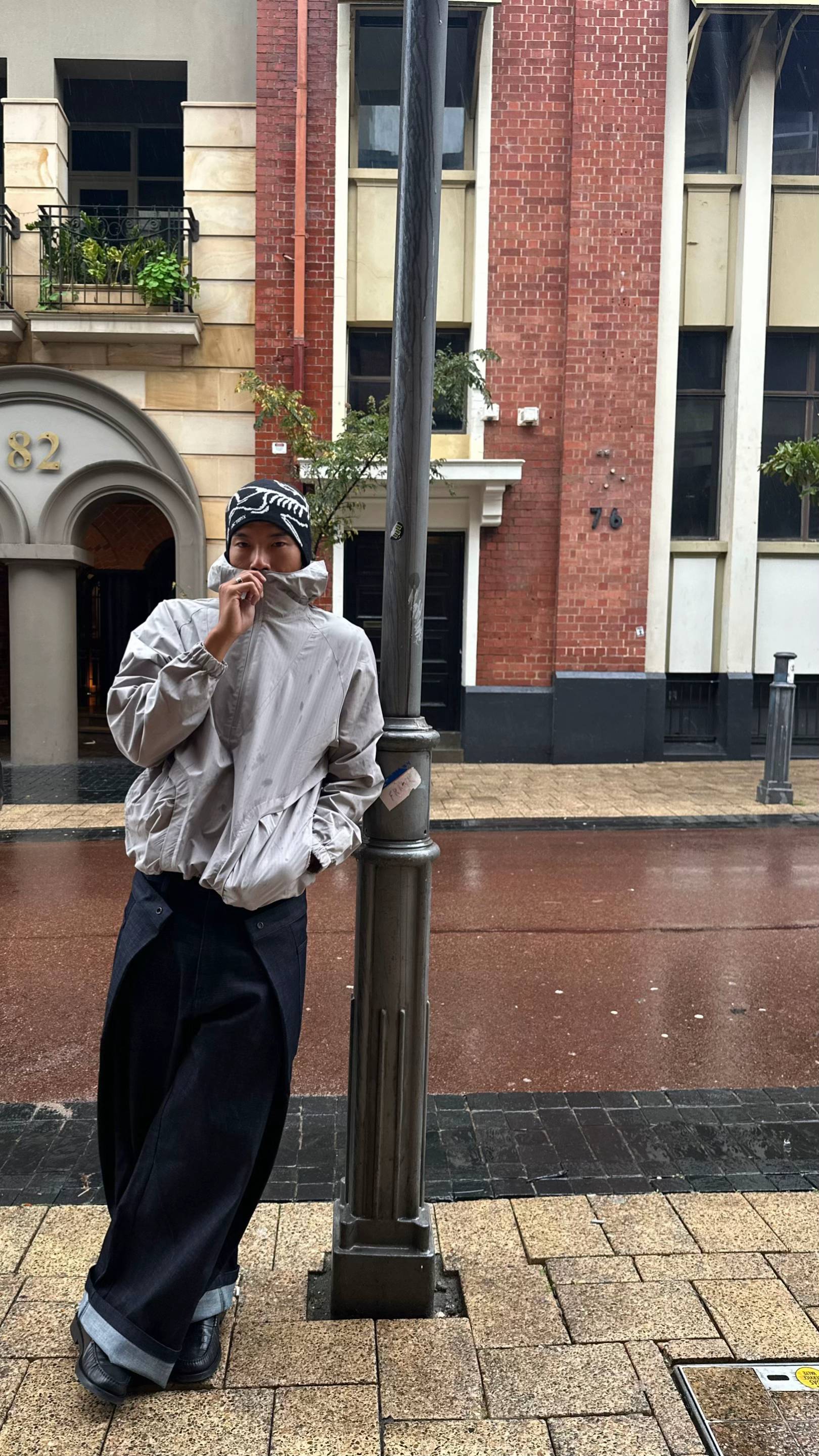 WRAPDENIM DOUBLE BUTTON