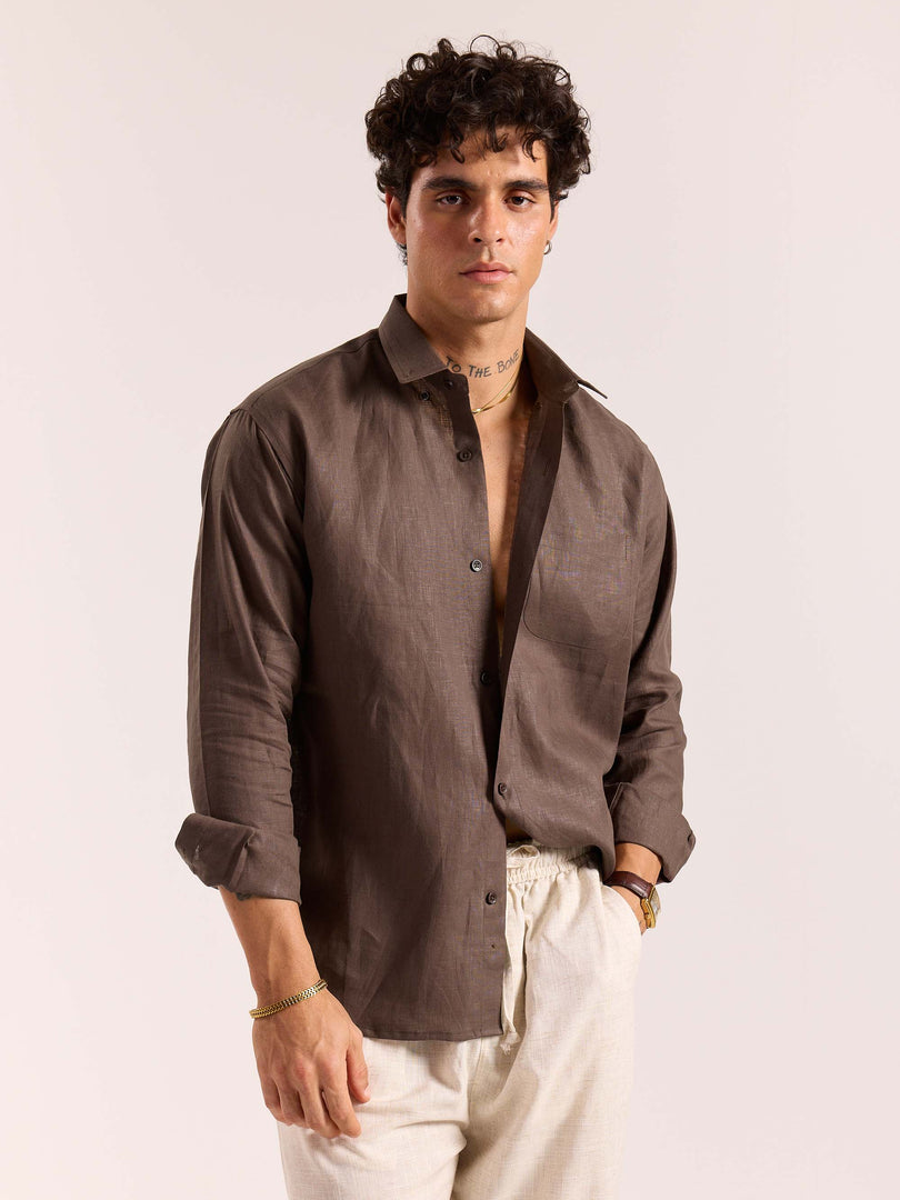 60s Lea Linen Shirt