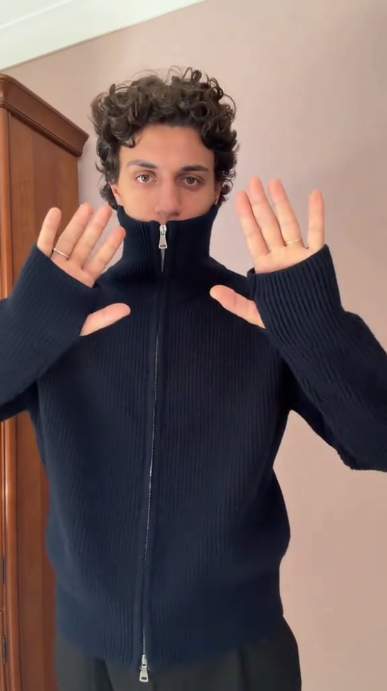 The Essential Ribbed Zip-Up Sweater