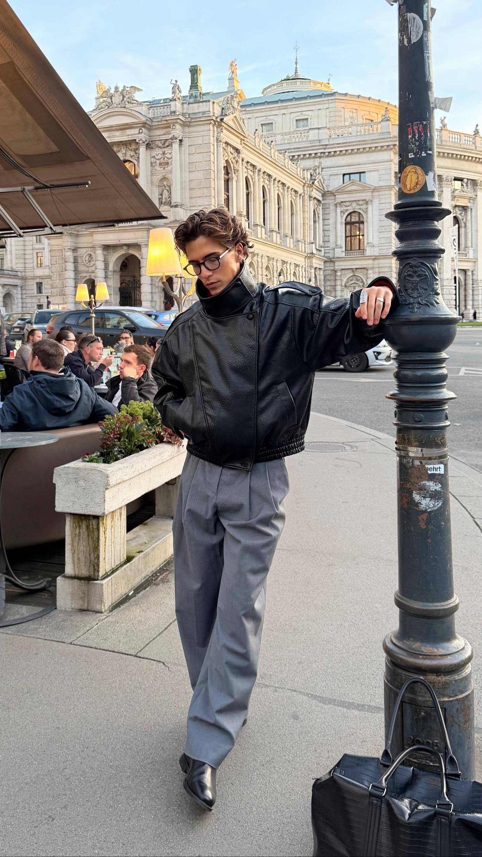 NOCTURNE LEATHER JACKET