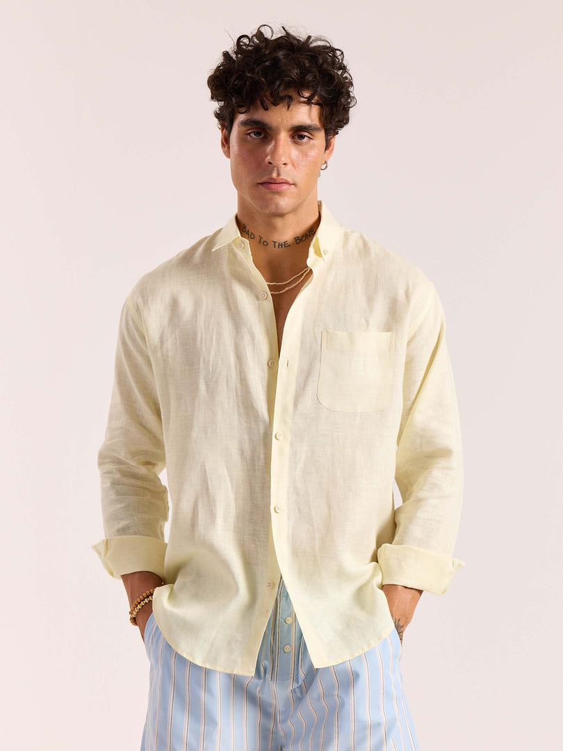 60s Lea Linen Shirt