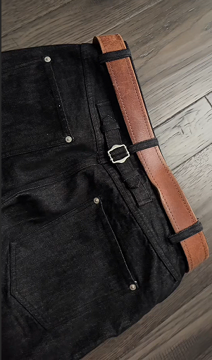 Fishbone Adjust Raw Denim Flare Pants