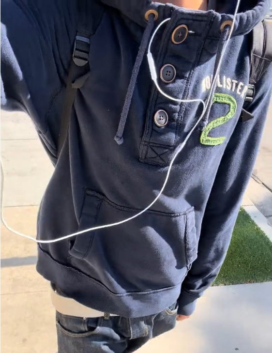 Button Placket Hoodie
