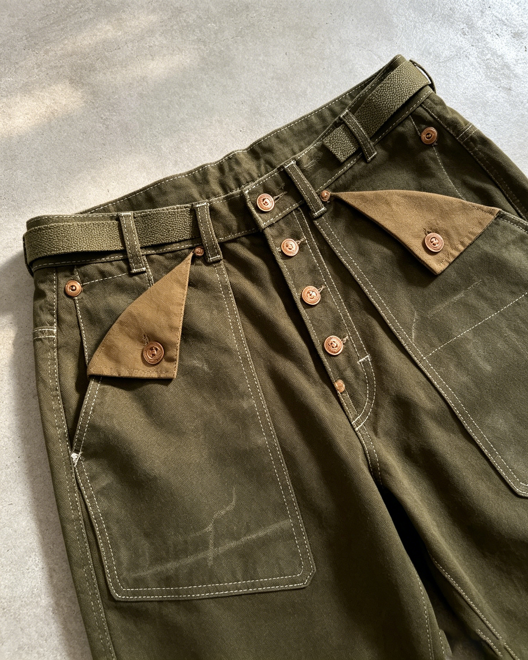 Waterproof Canvas Trousers