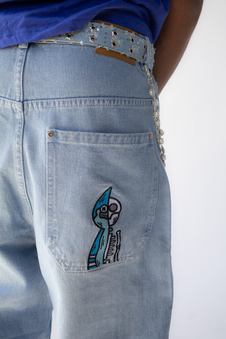 Embroidered Jeans