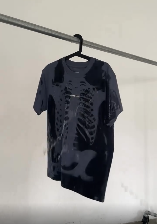 Water-Reactive Skeleton T-shirt