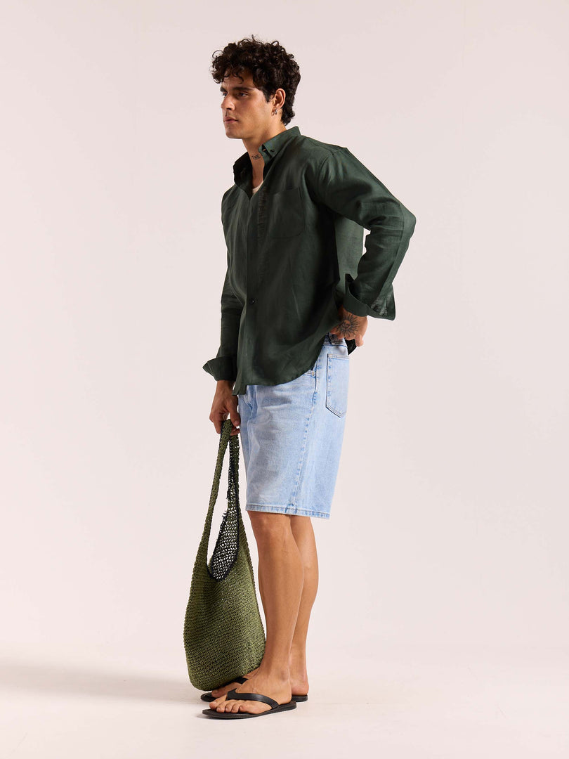 60s Lea Linen Shirt