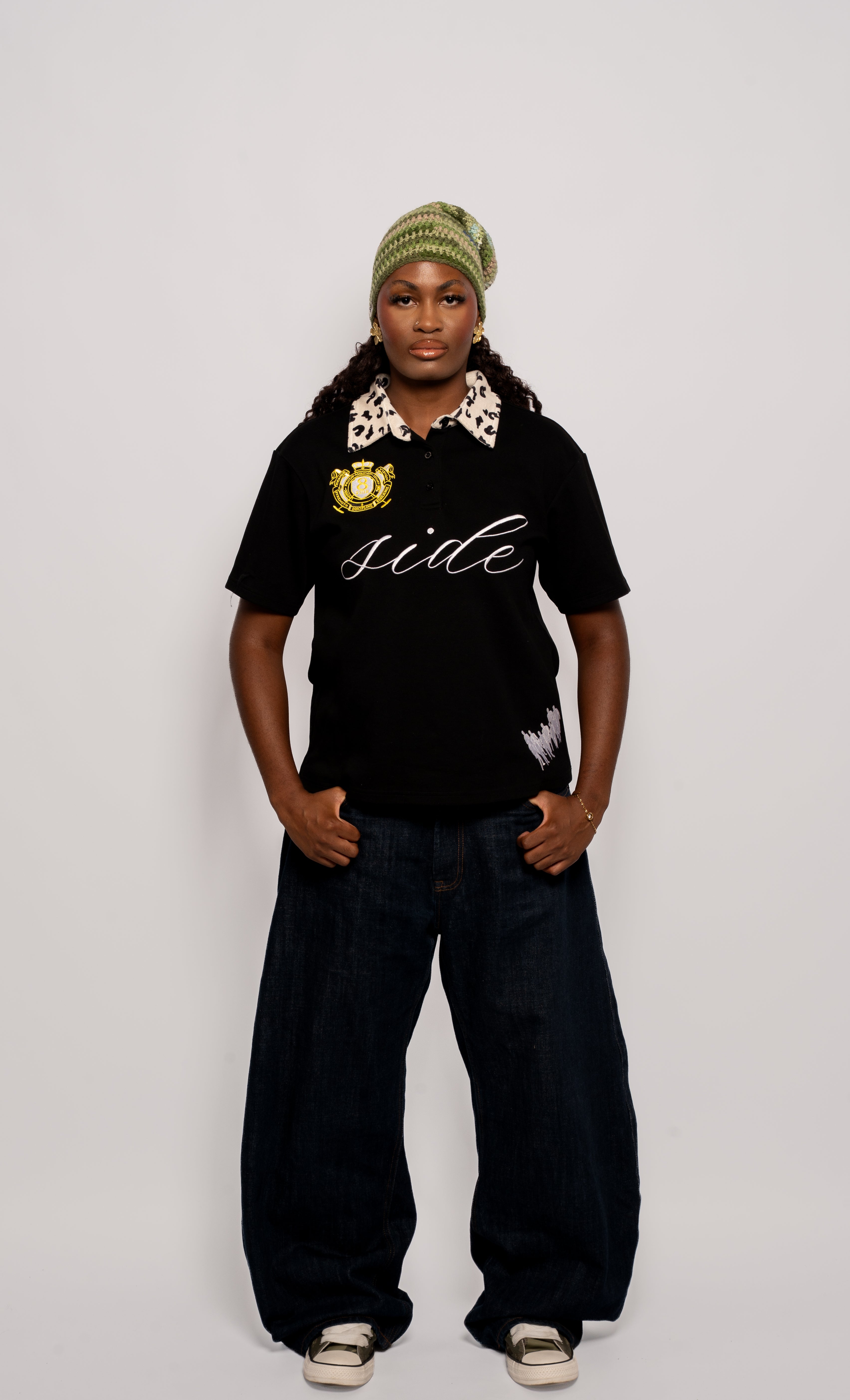 Outlaw Embroidered Polo Shirt