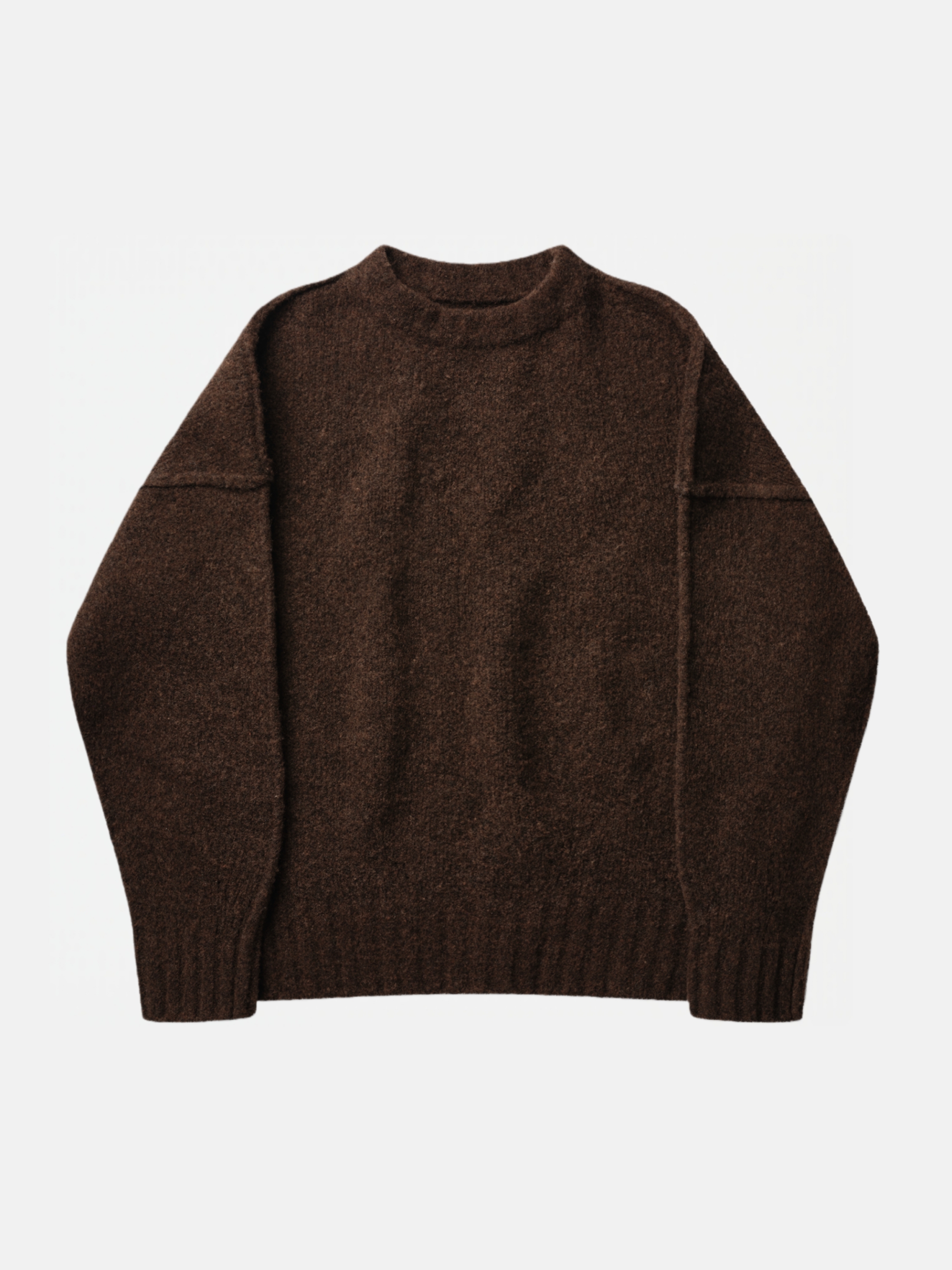 WOOL KNIT CREWNECK