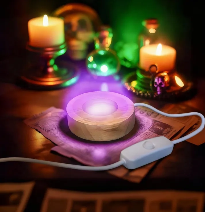 Custom Stadium 3D Spherical Crystal Ball Lamp