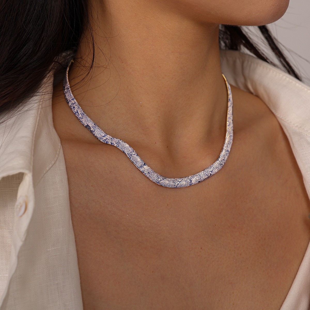 Serpent Statement Necklace – A Symbol of Mystery & Power