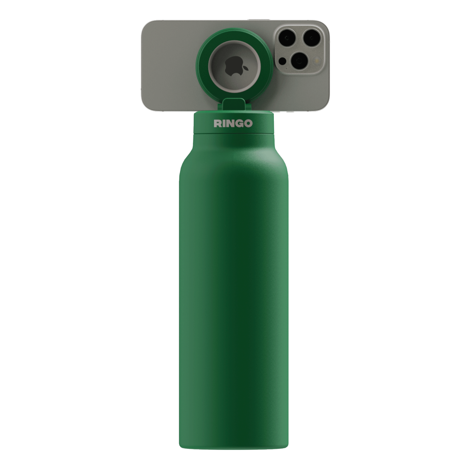 Magnetic Water Bottle With Built‑In Phone Holder, Insulated Stainless Steel Travel Tumbler for Gym Travel Outdoor