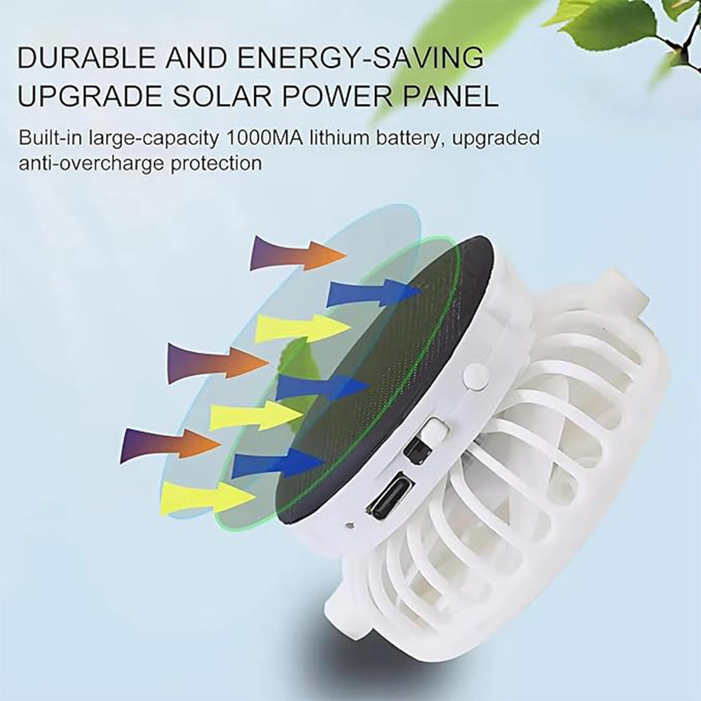 SOLAR POWERED COOLING CAP