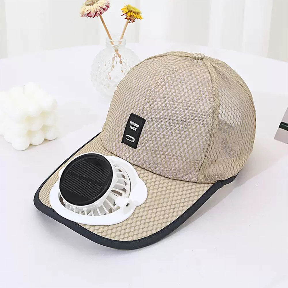 SOLAR POWERED COOLING CAP