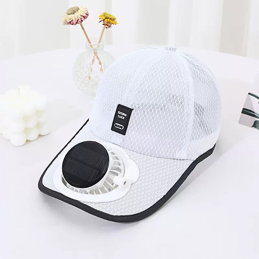 SOLAR POWERED COOLING CAP