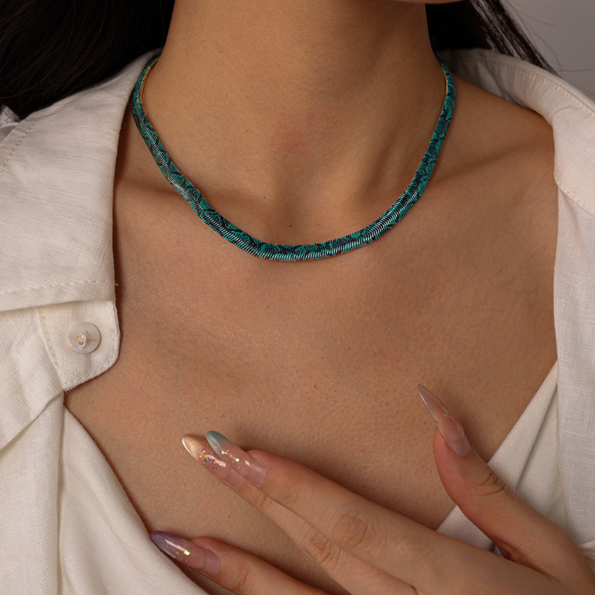 Serpent Statement Necklace – A Symbol of Mystery & Power