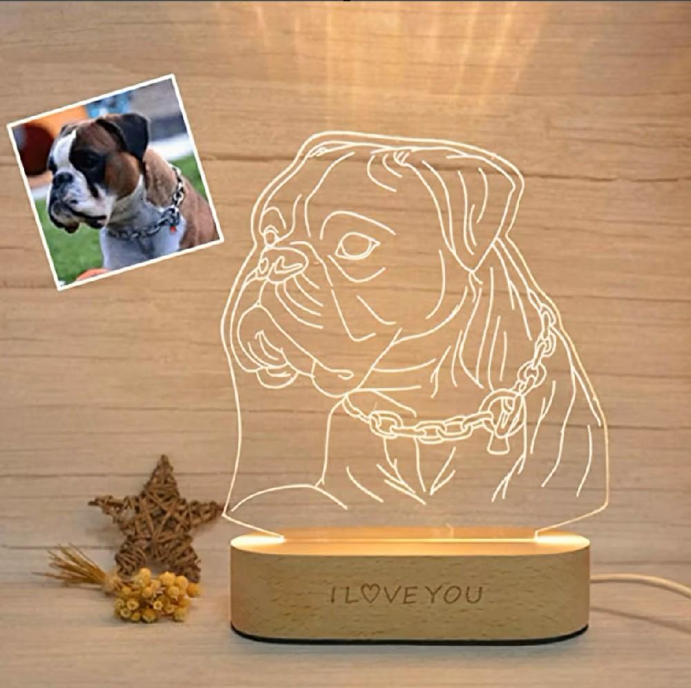 💕 LINE ART LIGHTS — Turn Your Photo Into a Glowing Memory 💕