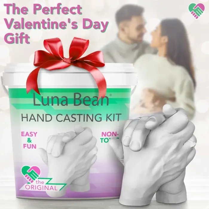Luna Bean Original Casting Kit – Perfect Gift and Activity for Couples, Families, & Friends