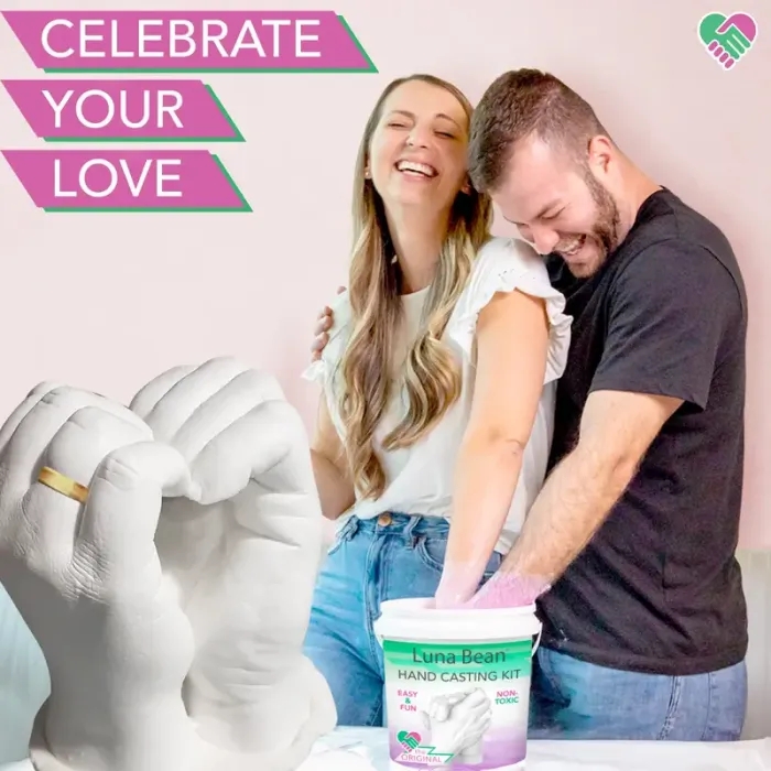 Luna Bean Original Casting Kit – Perfect Gift and Activity for Couples, Families, & Friends