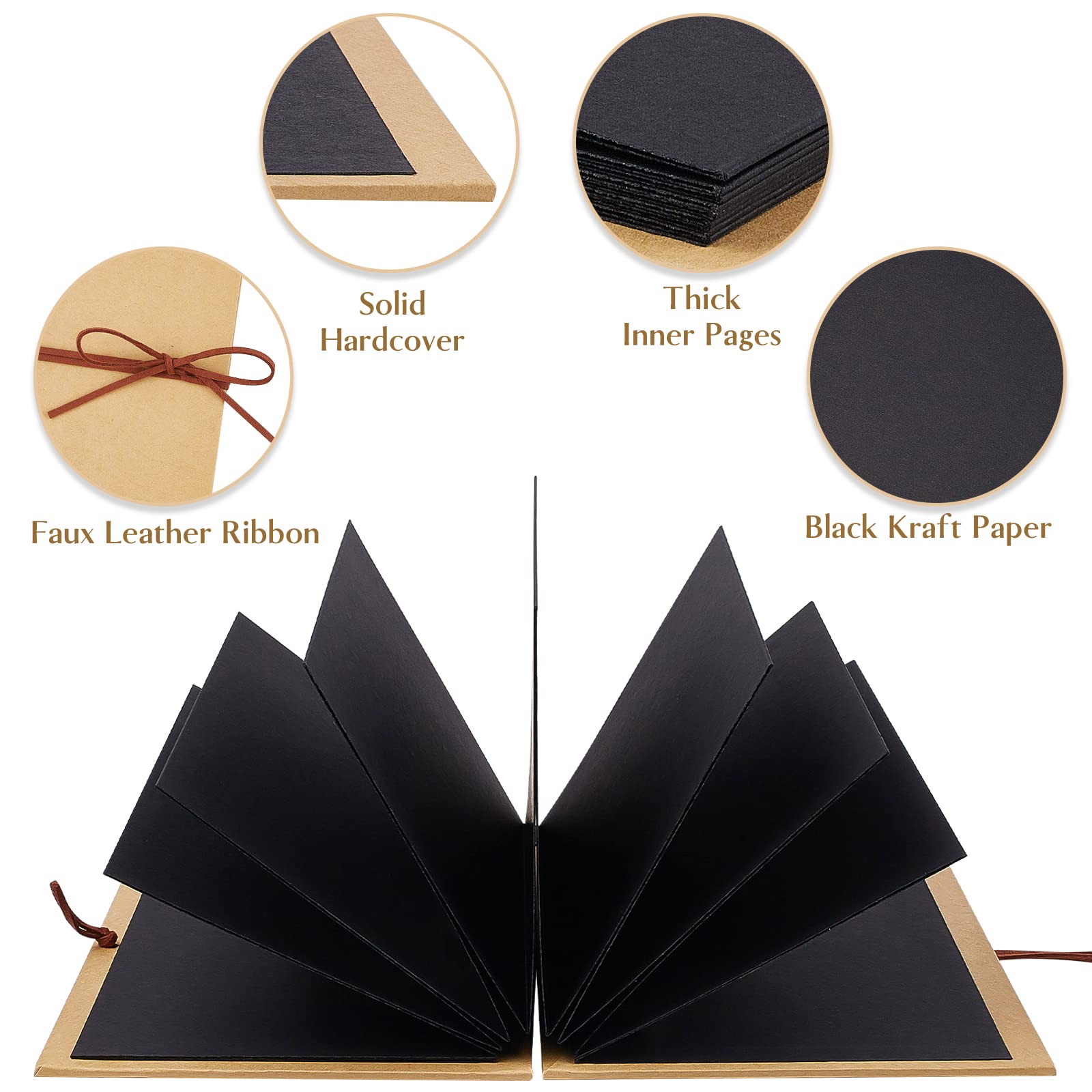 Accordion-Style Folding Scrapbook Album