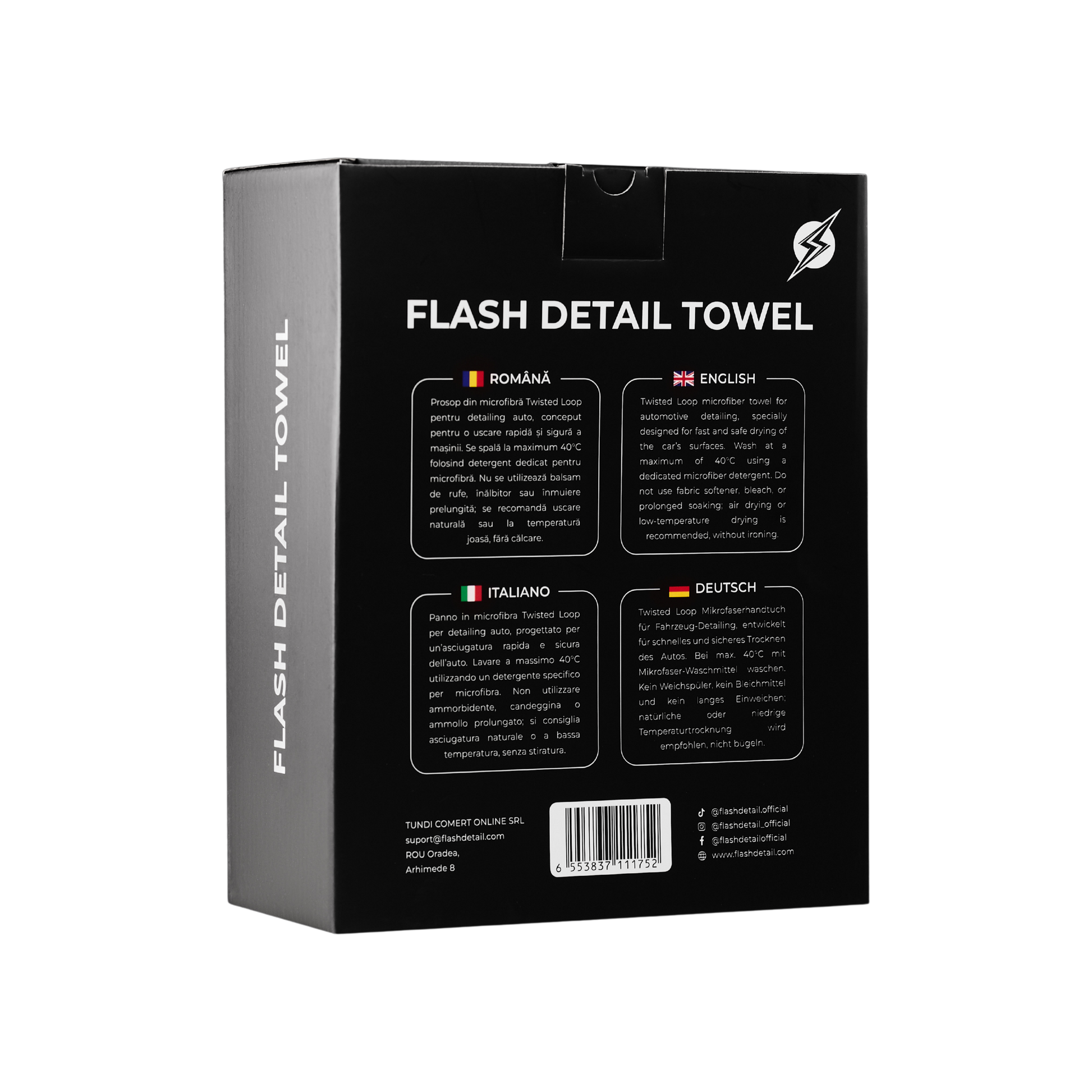 FLASH DETAIL TOWEL