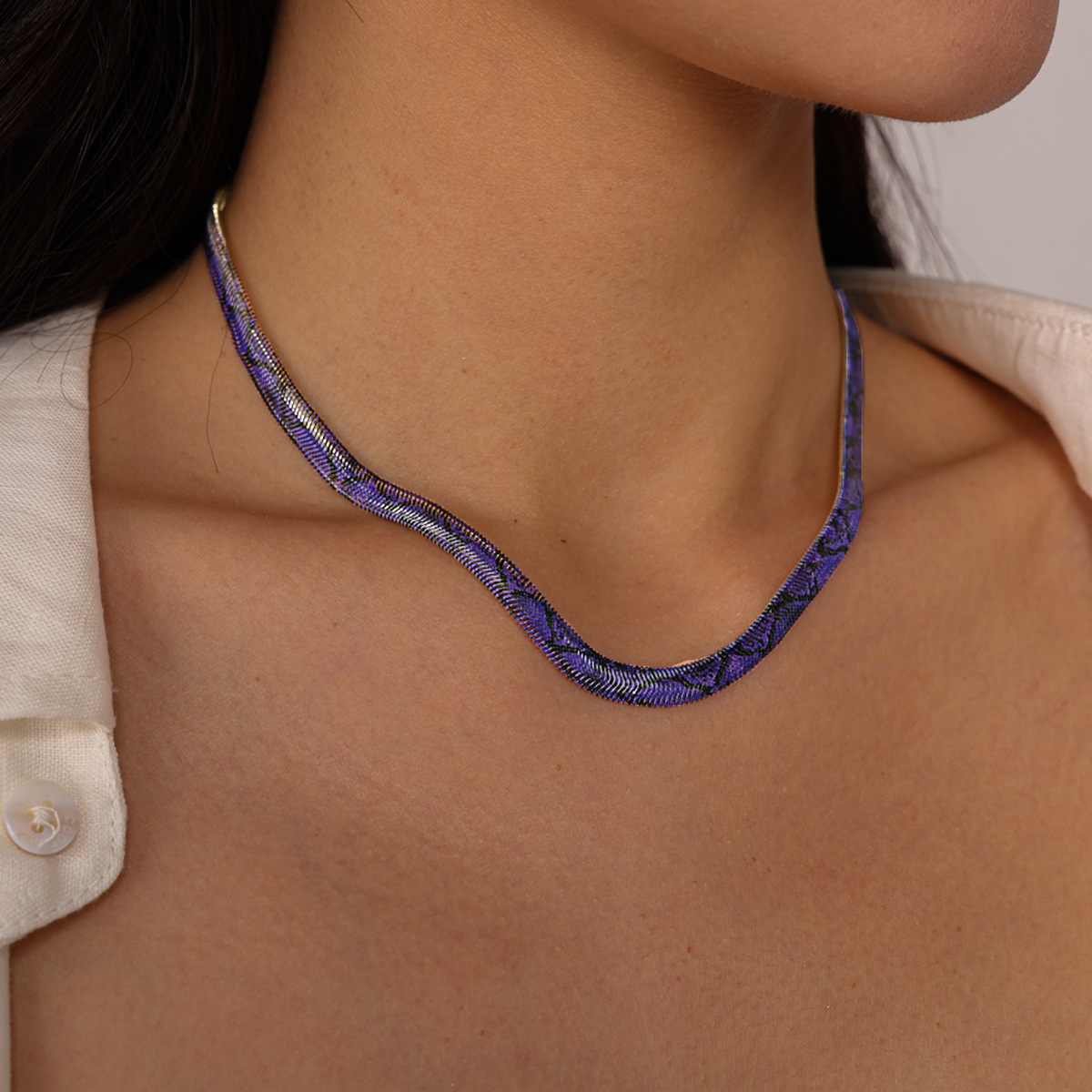 Serpent Statement Necklace – A Symbol of Mystery & Power