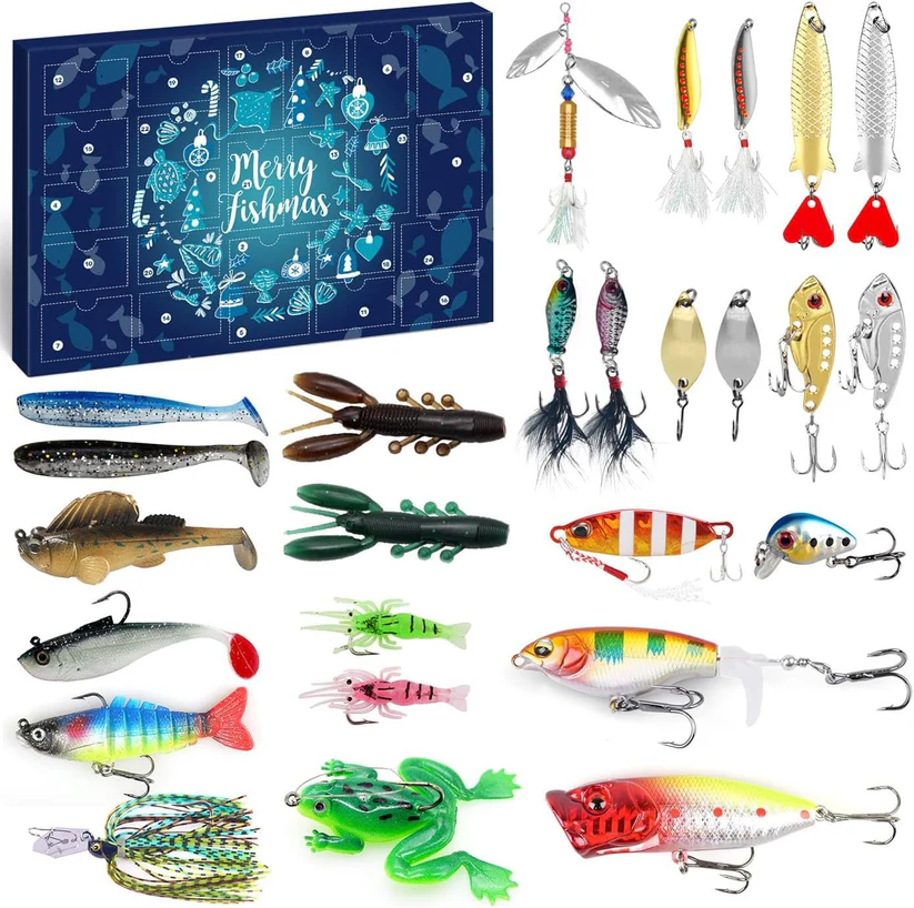 FISHING ADVENT CALENDAR | 24 Days of Fishing Lures