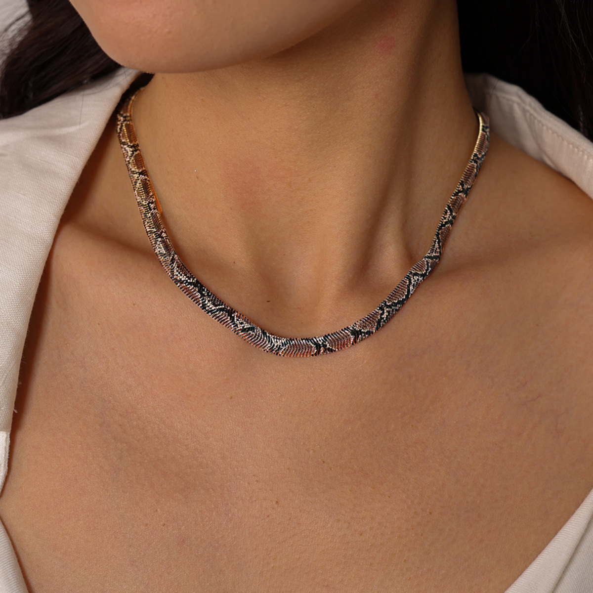 Serpent Statement Necklace – A Symbol of Mystery & Power