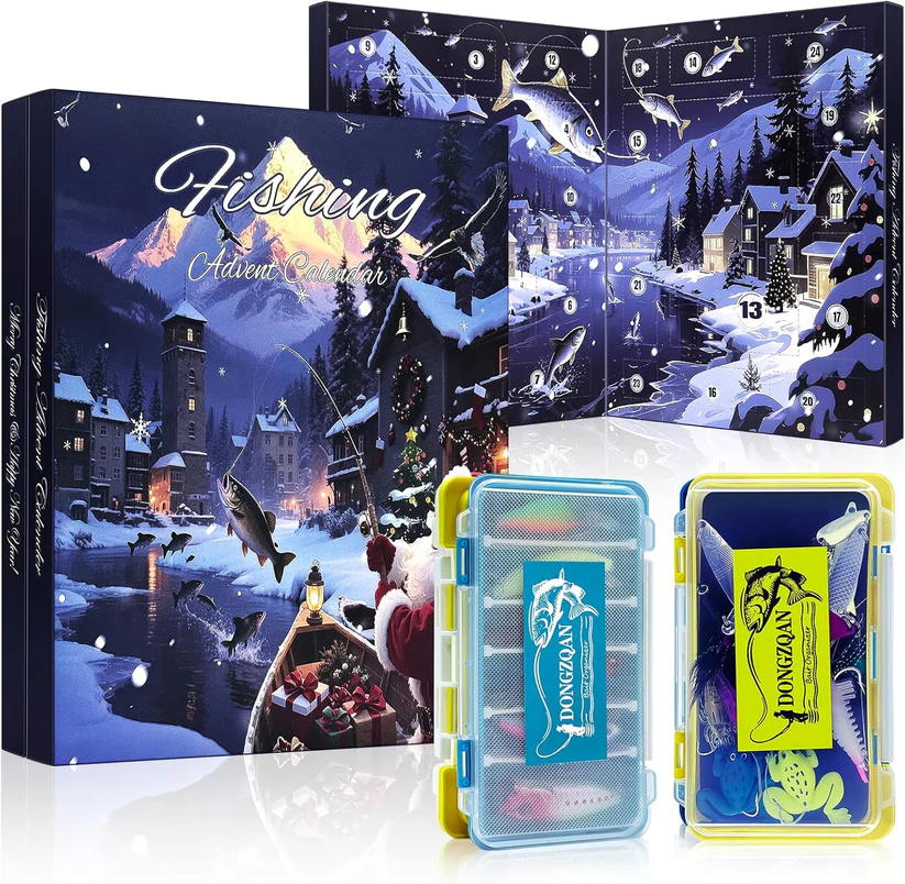 FISHING ADVENT CALENDAR | 24 Days of Fishing Lures