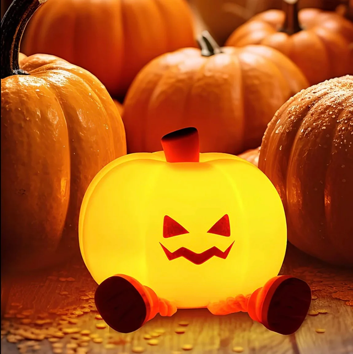 🔥🔥2025 Hot Sale🔥 Grinning Pumpkin Night Light