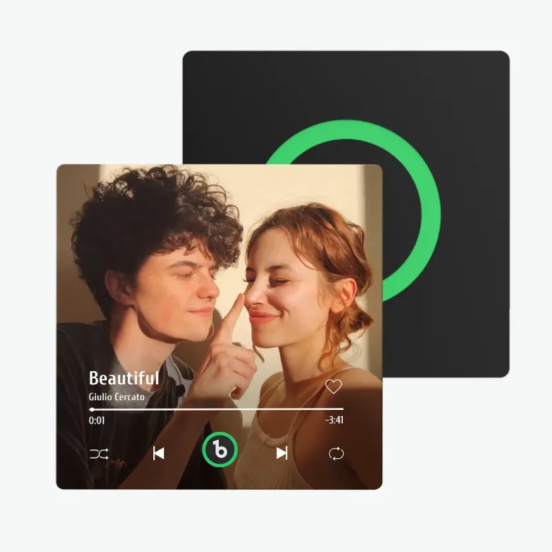 Customized Music Fridge Magnet Personalized Photo Fridge