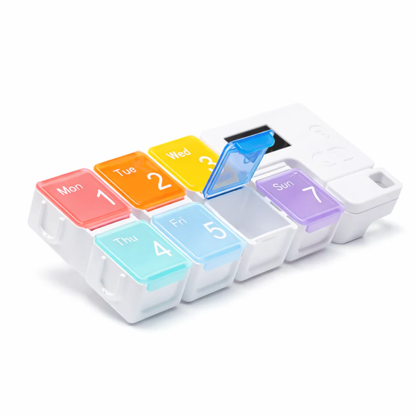 Weekly Pill Organizer with Alarm