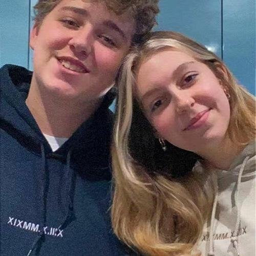 Custom Roman Numeral Date Couple's Sweatshirt💕 - Buy 2 Get 1 Free !!!