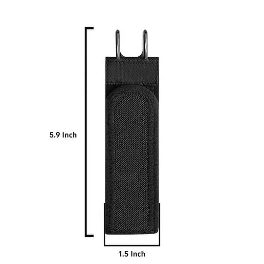 Metal Hook Tactical Elastic Belt No Buckle Invisible Design | Soft Adjustable Side Tactical Belt