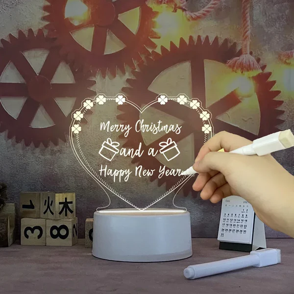 Luminous Message Board Night Light （HEART）
