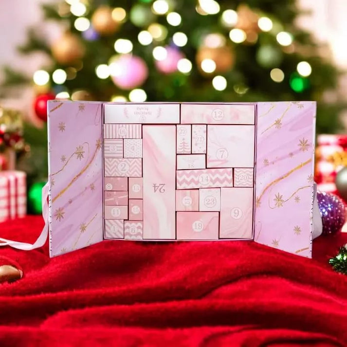 🔥🎁 24 Daily Surprises — 2025 Pink Marble Advent Calendar