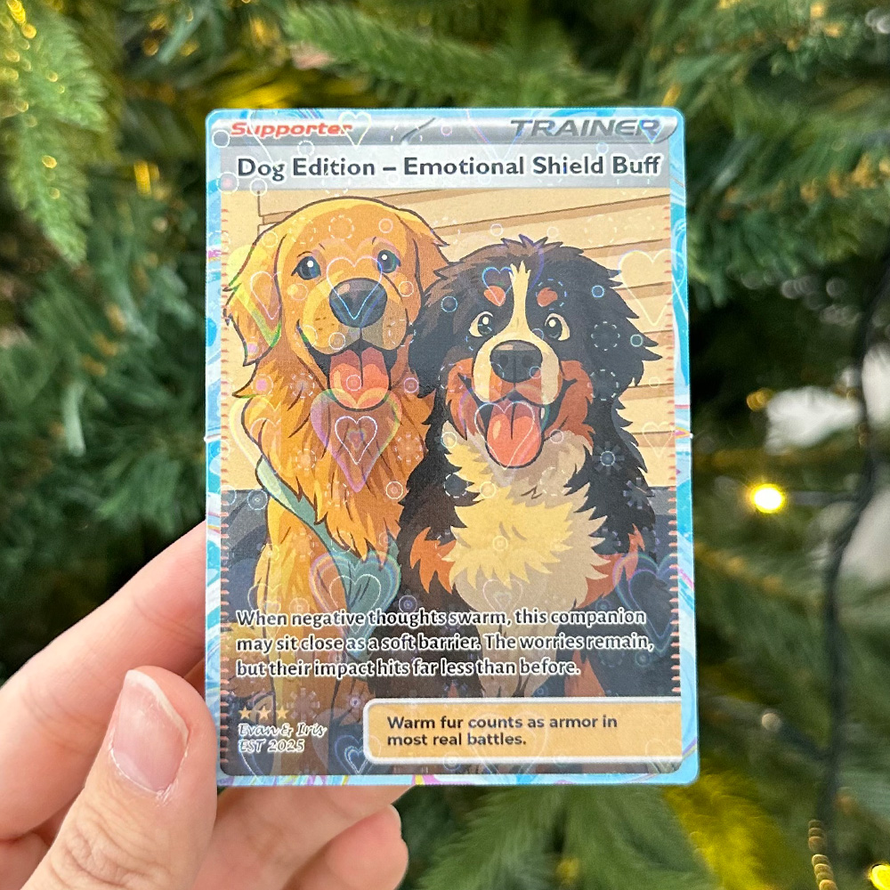 50% OFF🤩Personalized Pet Anime Supporter Trainer Card