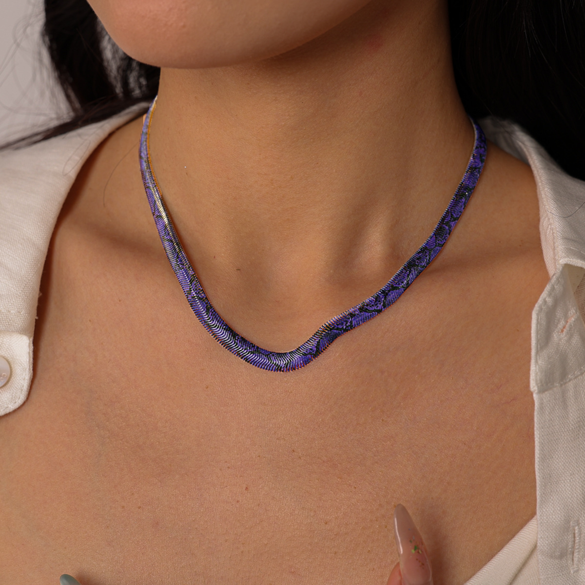 Serpent Statement Necklace – A Symbol of Mystery & Power