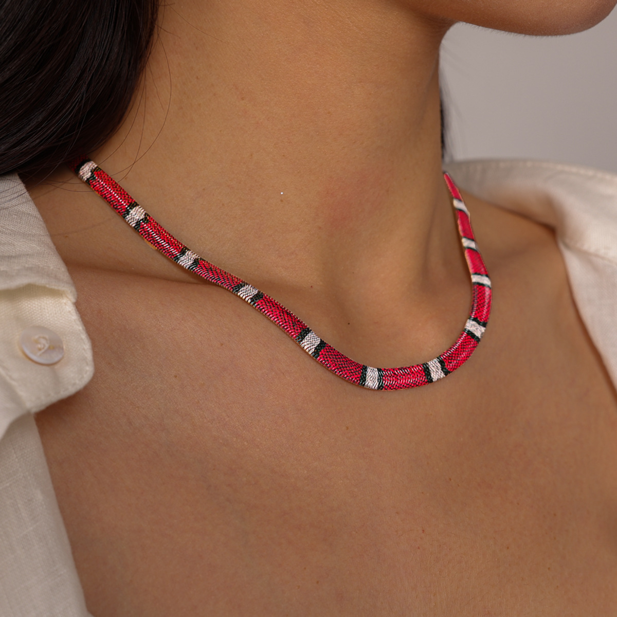 Serpent Statement Necklace – A Symbol of Mystery & Power