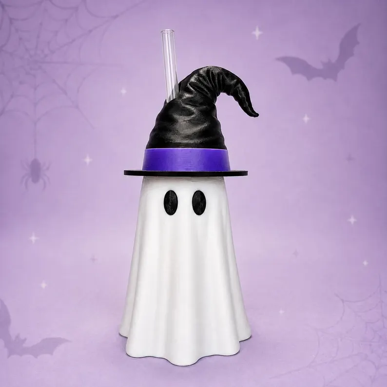 Witches Brew Ghost Can Cooler Set