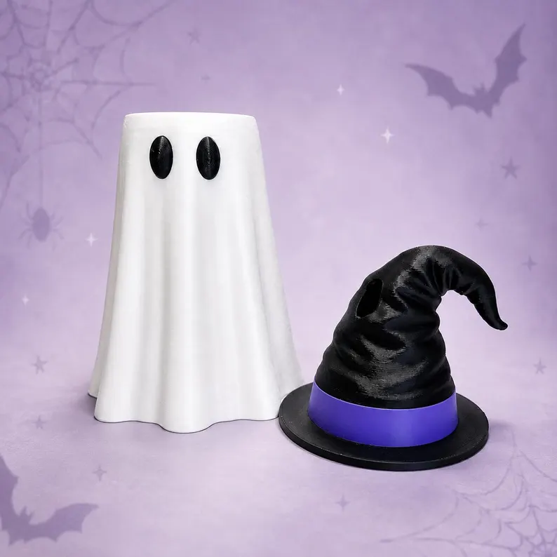 Witches Brew Ghost Can Cooler Set