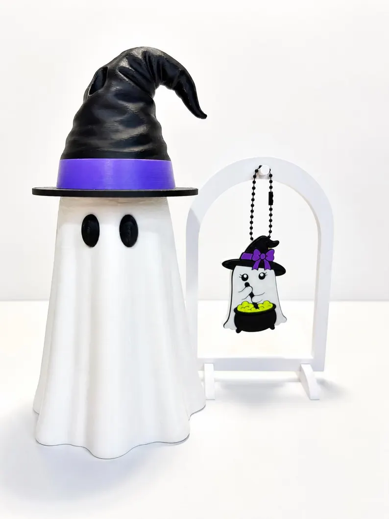 Witches Brew Ghost Can Cooler Set