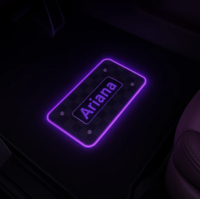 LED Car Mat