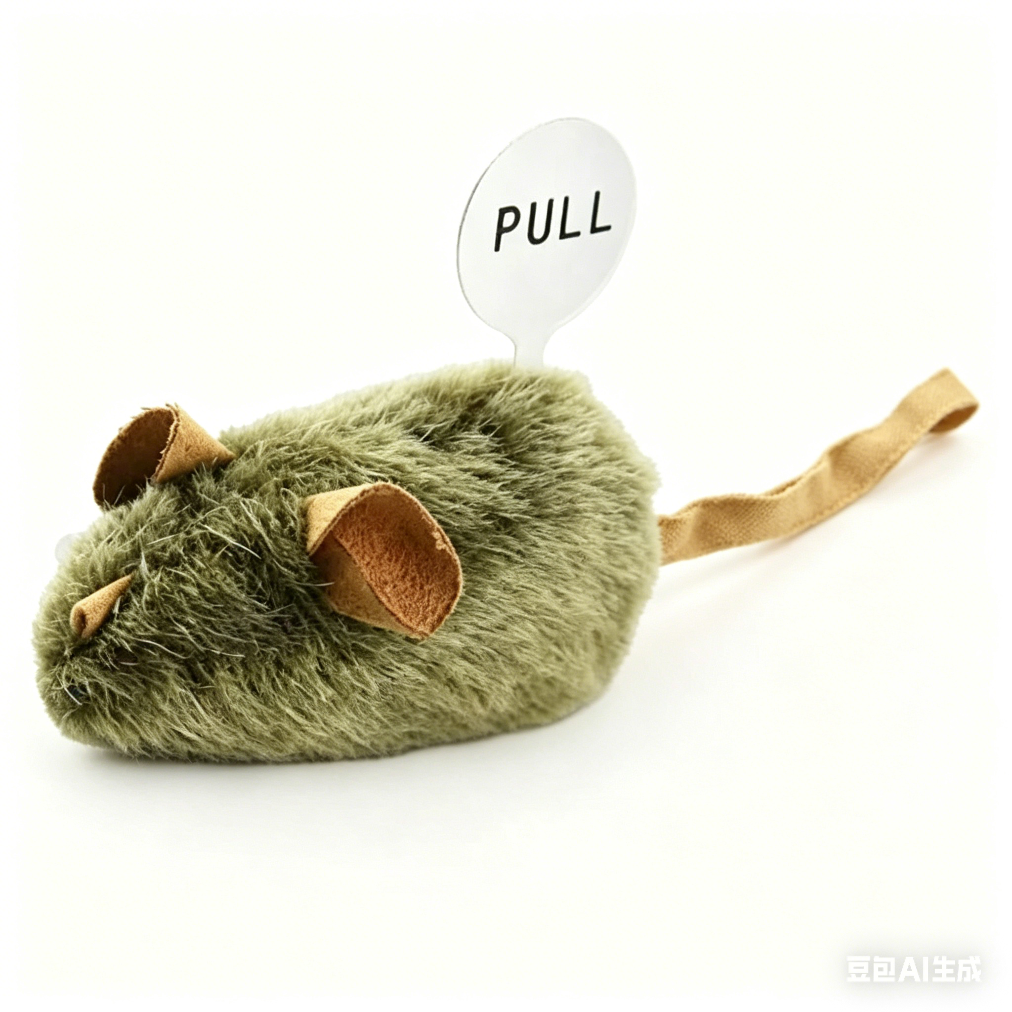 Realistic Squeaky Mouse Toy