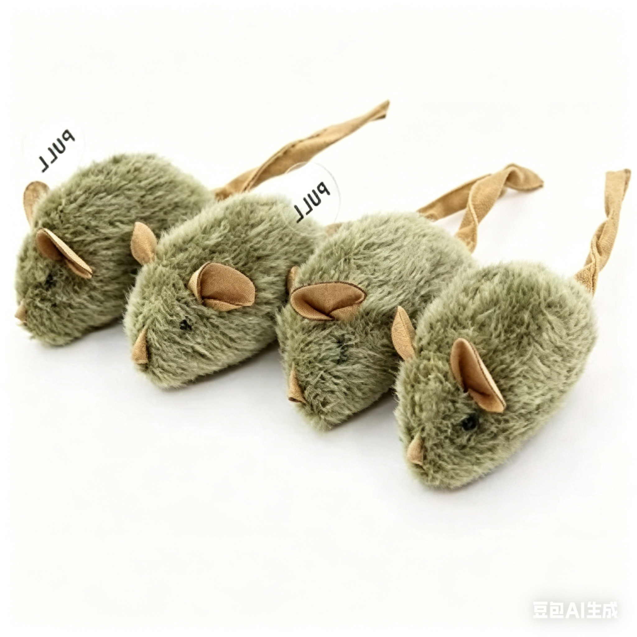 Realistic Squeaky Mouse Toy