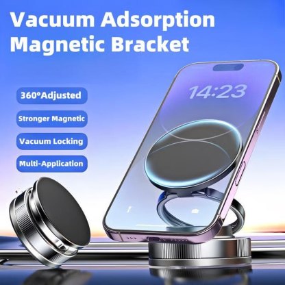 360° Adjustable Vacuum Magnetic Phone Holder