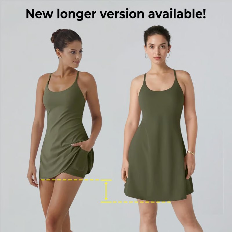 The Ultimate Tummy Control Backless Active Dress