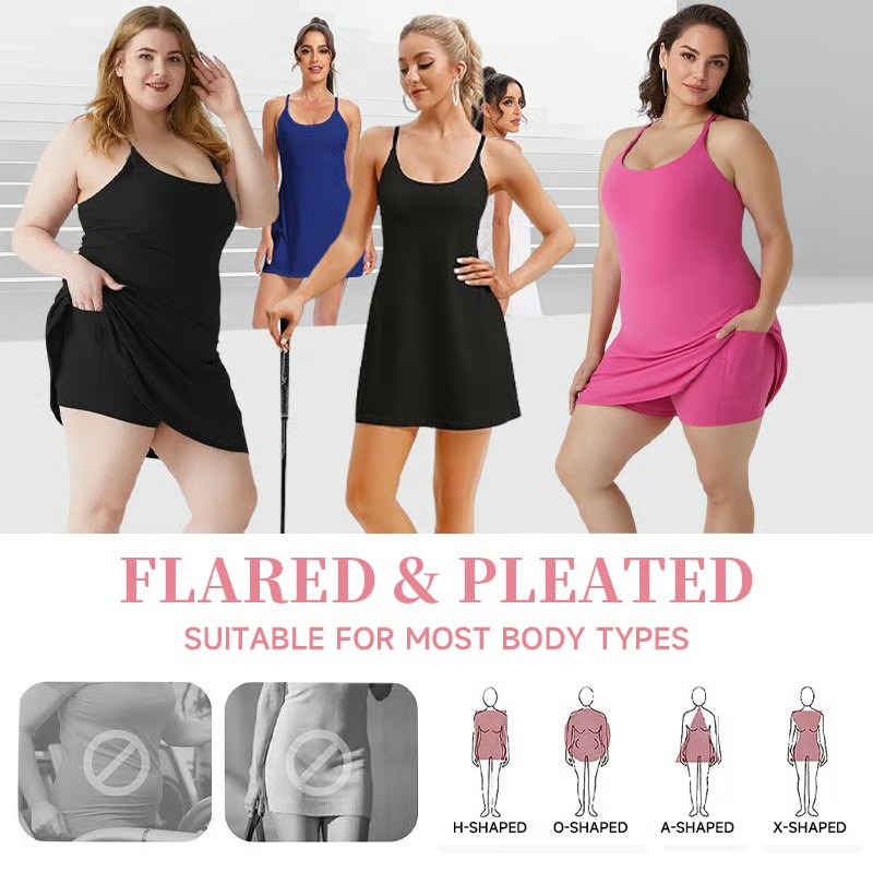 The Ultimate Tummy Control Backless Active Dress