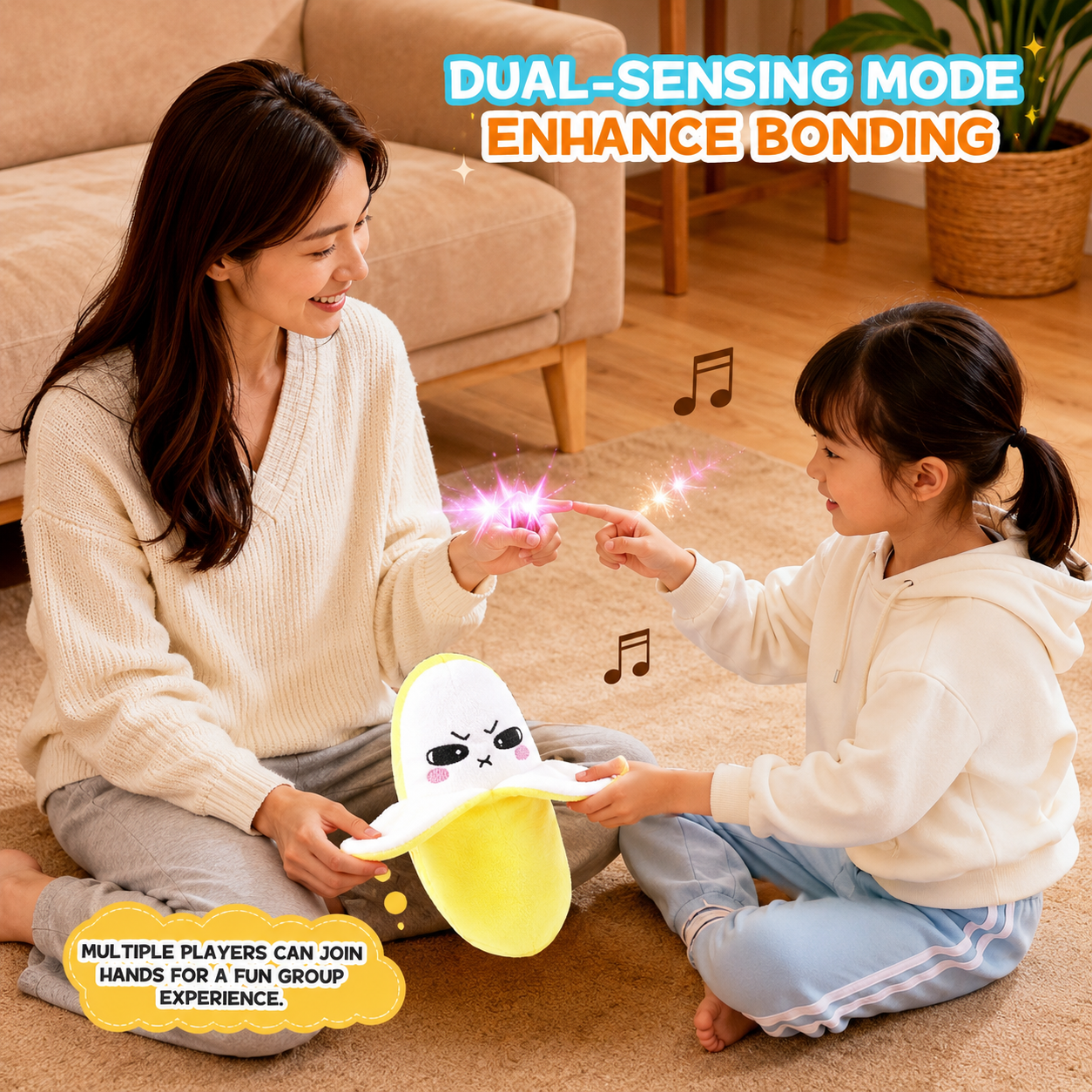 Interactive Music Plush Toy Set