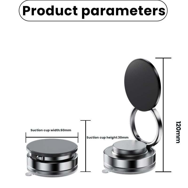 360° Adjustable Vacuum Magnetic Phone Holder